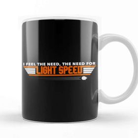 Baskı Dükkanı KB11798 Star Wars Light Speed Porselen Kupa Bardak