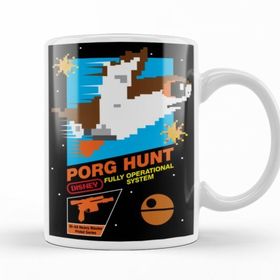 Baskı Dükkanı KB11799 Star Wars Porg Hunt Porselen Kupa Bardak