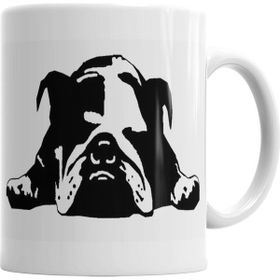 Baskı Dükkanı KB118 Bulldog Porselen Kupa Bardak