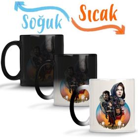 Baskı Dükkanı KB11800 Star Wars Rogue One Porselen Kupa Bardak