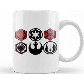 Baskı Dükkanı KB11801 Star Wars Simge Porselen Kupa Bardak