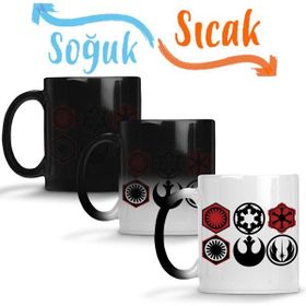 Baskı Dükkanı KB11801 Star Wars Simge Porselen Kupa Bardak