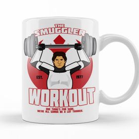 Baskı Dükkanı KB11804 Star Wars The Smuggler Workout Porselen Kupa Bardak
