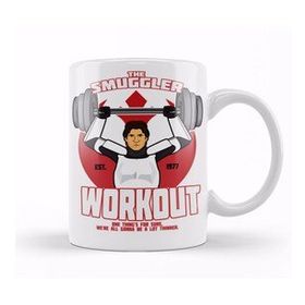 Baskı Dükkanı KB11804 Star Wars The Smuggler Workout Porselen Kupa Bardak