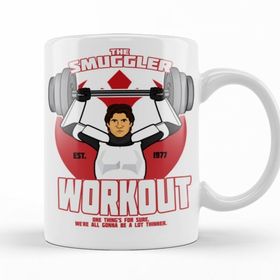 Baskı Dükkanı KB11804 Star Wars The Smuggler Workout Porselen Kupa Bardak