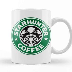 Baskı Dükkanı KB11809 Starbucks Starhunter Porselen Kupa Bardak