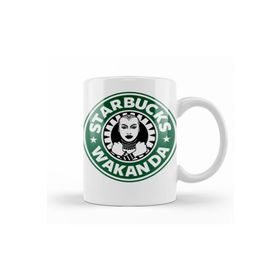 Baskı Dükkanı KB11810 Starbucks Wakanda Porselen Kupa Bardak
