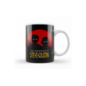 Baskı Dükkanı KB11828 Stranger Things The Adventure Of Steve Dustin Porselen Kupa Bardak