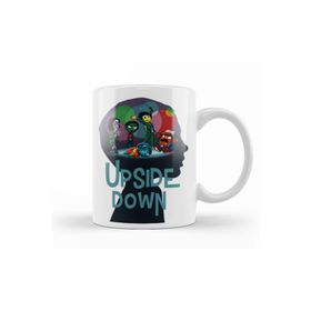 Baskı Dükkanı KB11830 Stranger Things Upside Down Porselen Kupa Bardak