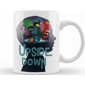 Baskı Dükkanı KB11830 Stranger Things Upside Down Porselen Kupa Bardak