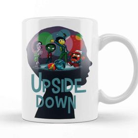 Baskı Dükkanı KB11830 Stranger Things Upside Down Porselen Kupa Bardak