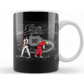 Baskı Dükkanı KB11839 Street Fighter Street Dancer Porselen Kupa Bardak