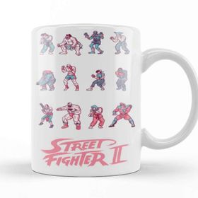 Baskı Dükkanı KB11839 Street Fighter Street Dancer Porselen Kupa Bardak