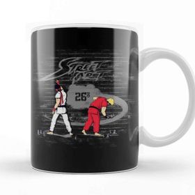Baskı Dükkanı KB11839 Street Fighter Street Dancer Porselen Kupa Bardak