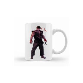 Baskı Dükkanı KB11843 Street Fighter Evilryu Porselen Kupa Bardak