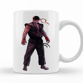 Baskı Dükkanı KB11843 Street Fighter Evilryu Porselen Kupa Bardak