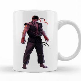 Baskı Dükkanı KB11843 Street Fighter Evilryu Porselen Kupa Bardak
