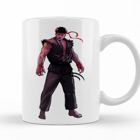 Baskı Dükkanı KB11843 Street Fighter Evilryu Porselen Kupa Bardak