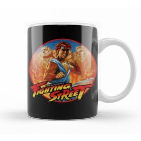 Baskı Dükkanı KB11844 Street Fighter Fighting Street Porselen Kupa Bardak