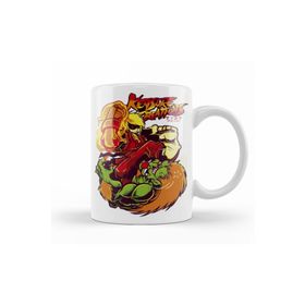 Baskı Dükkanı KB11845 Street Fighter Ken Porselen Kupa Bardak