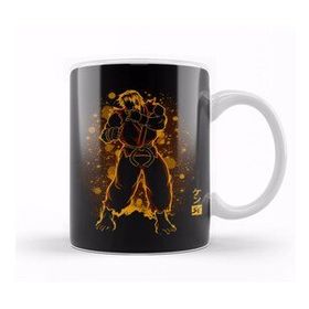Baskı Dükkanı KB11848 Street Fighter The Ansatsuke Porselen Kupa Bardak