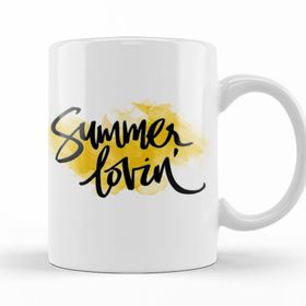Baskı Dükkanı KB11855 Summer Lovin Porselen Kupa Bardak