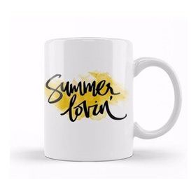 Baskı Dükkanı KB11855 Summer Lovin Porselen Kupa Bardak