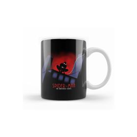 Baskı Dükkanı KB11862 Superheros Spider The Animated Porselen Kupa Bardak