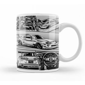 Baskı Dükkanı KB11865 Supra Details White Background Porselen Kupa Bardak