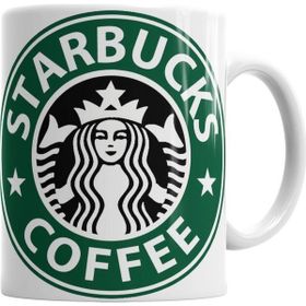 Baskı Dükkanı KB1187 Starbucks Porselen Kupa Bardak