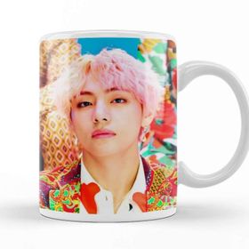 Baskı Dükkanı KB11885 Taehyung Bts Idol Porselen Kupa Bardak