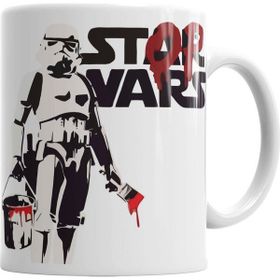 Baskı Dükkanı KB1189 Star Wars Stop Wars Porselen Kupa Bardak