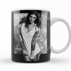 Baskı Dükkanı KB11892 Tattoo Girl Porselen Kupa Bardak