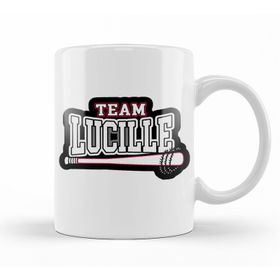 Baskı Dükkanı KB11900 Team Lucille Porselen Kupa Bardak