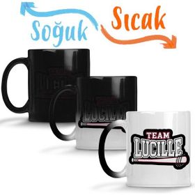Baskı Dükkanı KB11900 Team Lucille Porselen Kupa Bardak