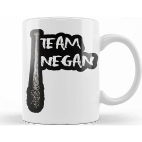 Baskı Dükkanı KB11902 Team Negan Naklejka Porselen Kupa Bardak