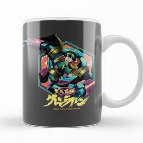 Baskı Dükkanı KB11910 Tengen Toppa Gurren Lagann Porselen Kupa Bardak