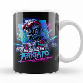 Baskı Dükkanı KB11912 Terminator Domo Arigato Mr Porselen Kupa Bardak