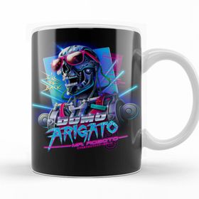 Baskı Dükkanı KB11912 Terminator Domo Arigato Mr Porselen Kupa Bardak