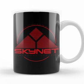 Baskı Dükkanı KB11915 Terminator Skynet Cyberdyne Systems Porselen Kupa Bardak