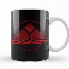 Baskı Dükkanı KB11915 Terminator Skynet Cyberdyne Systems Porselen Kupa Bardak