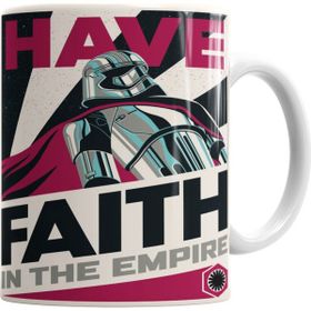 Baskı Dükkanı KB1192 Star Wars Have Faith In The Empire Porselen Kupa Bardak