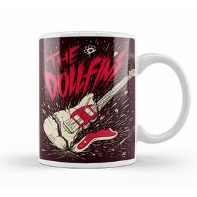 Baskı Dükkanı KB11932 The Dollfins Porselen Kupa Bardak