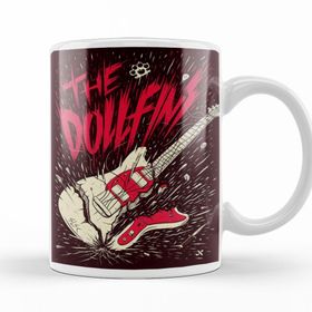 Baskı Dükkanı KB11932 The Dollfins Porselen Kupa Bardak