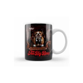 Baskı Dükkanı KB11941 The Big Boss Pug Köpek Porselen Kupa Bardak