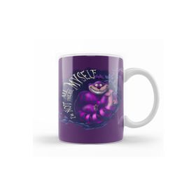 Baskı Dükkanı KB11943 The Cheshire Cat Alices Adventures In Wonderland Kedi Porselen Kupa Bardak