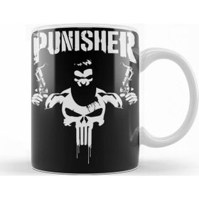 Baskı Dükkanı KB11974 The Punisher Porselen Kupa Bardak