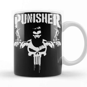 Baskı Dükkanı KB11974 The Punisher Porselen Kupa Bardak