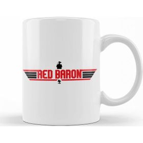 Baskı Dükkanı KB11976 The Red Baron Porselen Kupa Bardak