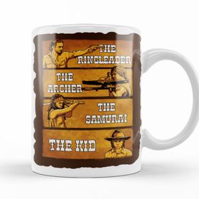 Baskı Dükkanı KB11977 The Ringleader The Archer The Samurai Porselen Kupa Bardak
